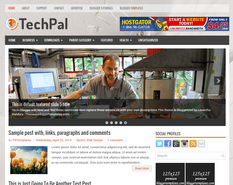 TechPal Blogger Template