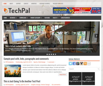 TechPal Blogger Template