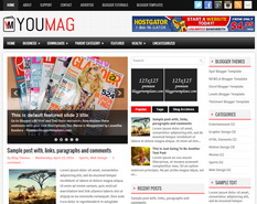 YouMag Blogger Template