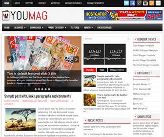 YouMag Blogger Template