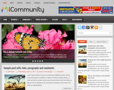 iCommunity Blogger Template