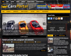 CarsPortal Blogger Template