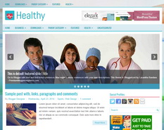 Healthy Blogger Template