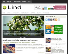 Lind Blogger Template