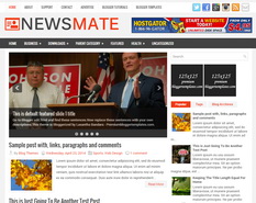 NewsMate Blogger Template