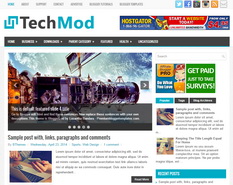 TechMod Blogger Template