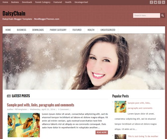 DaisyChain Blogger Template