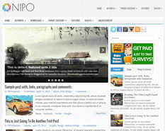 Nipo Blogger Template