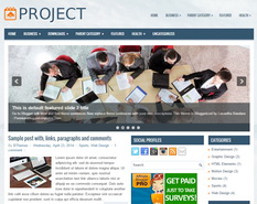 Project Blogger Template