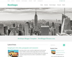 RestImpo Blogger Template