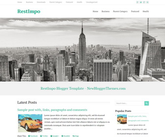 RestImpo Blogger Template