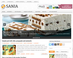 Sania Blogger Template