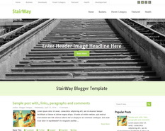 StairWay Blogger Template