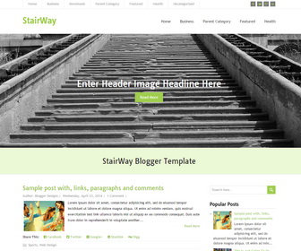 StairWay Blogger Template
