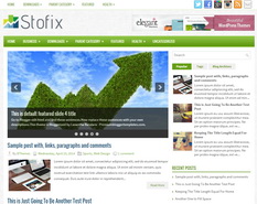 Stofix Blogger Template