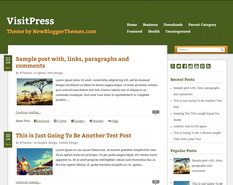 VisitPress Blogger Template