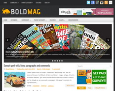 BoldMag Blogger Template