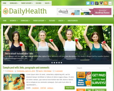 DailyHealth Blogger Template