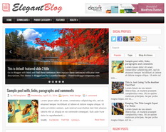 ElegantBlog Blogger Template