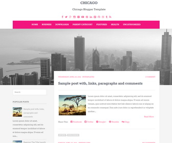 Chicago Blogger Template