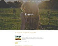 Fortunato Blogger Template