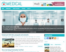 Medical Blogger Template