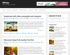 WPTuts Blogger Template
