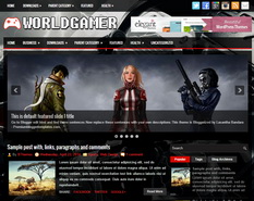 WorldGamer Blogger Template