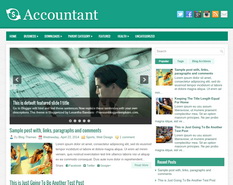 Accountant Blogger Template