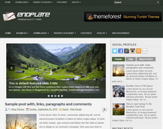 EndPlate Blogger Template