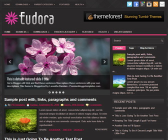 Eudora Blogger Template