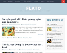 Flato Blogger Template