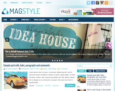 MagStyle Blogger Template