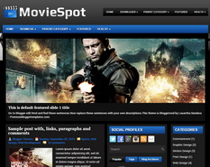 MovieSpot Blogger Template