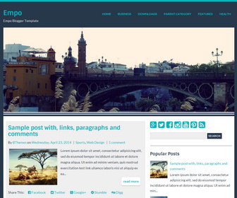 Empo Blogger Template