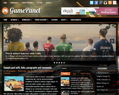 GamePanel Blogger Template