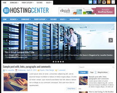 HostingCenter Blogger Template