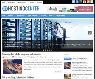 HostingCenter Blogger Template