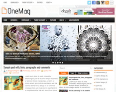 OneMag Blogger Template