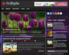 ReStyle Blogger Template