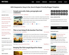 WhiteMag Blogger Template