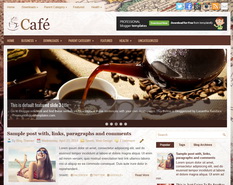 Cafe Blogger Template