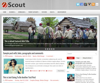 Scout Blogger Template