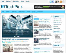 TechPick Blogger Template