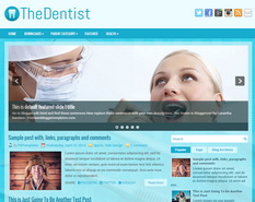 TheDentist Blogger Template