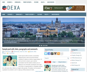 Dexa Blogger Template