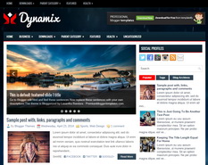 Dynamix Blogger Template
