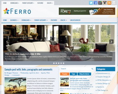 Ferro Blogger Template