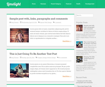 Limelight Blogger Template