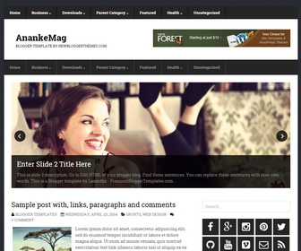 AnankeMag Blogger Template